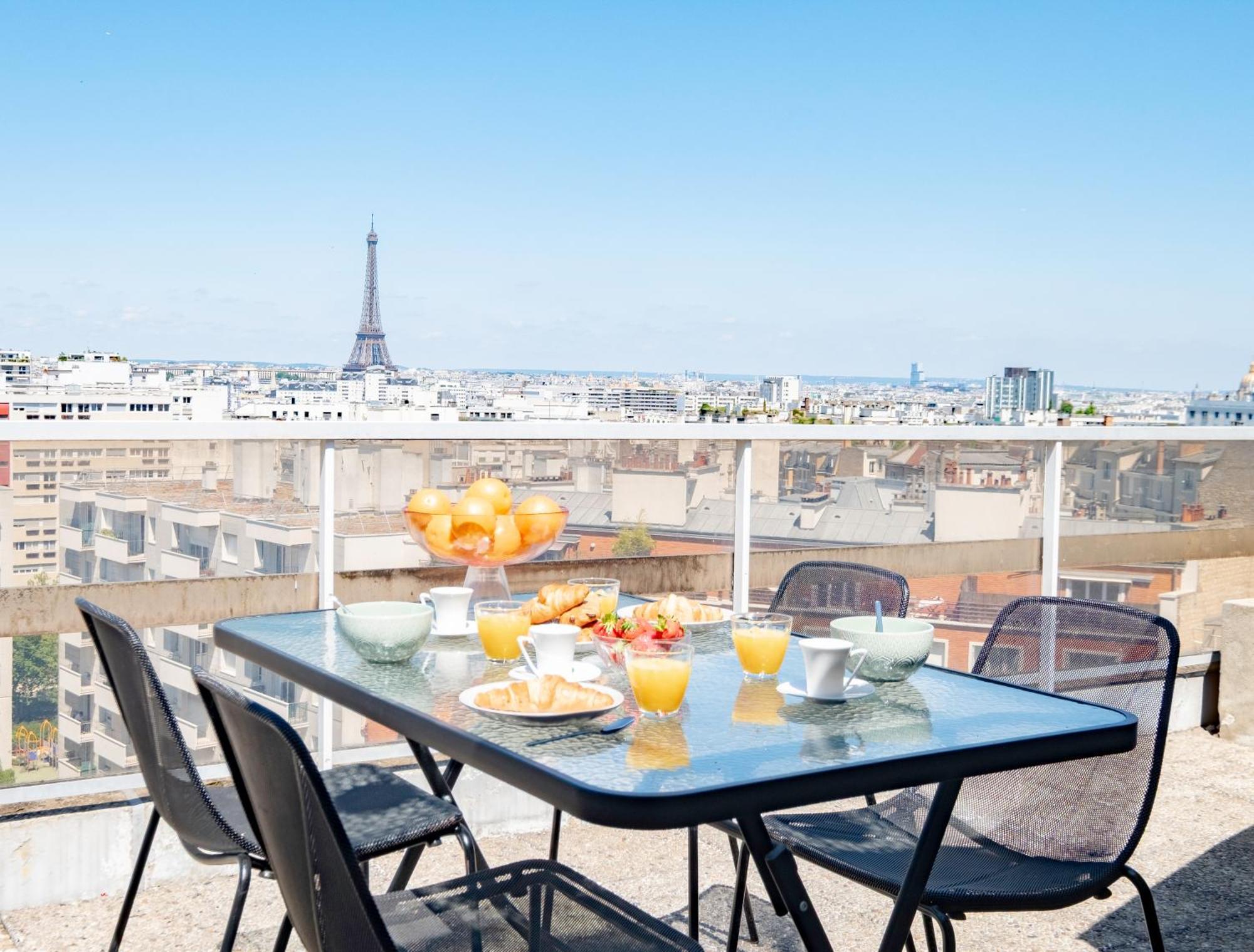 Appartamento L'envol - Eiffel Tower View, Near Metro *