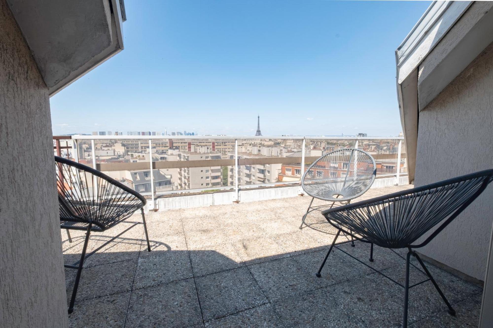 L'envol - Eiffel Tower View, Near Metro Appartamento *