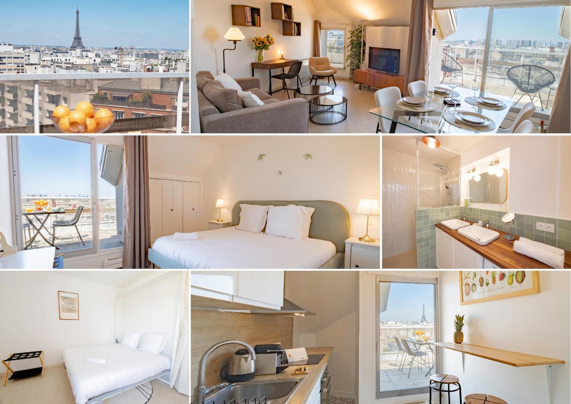 L'envol - Eiffel Tower View, Near Metro Parigi